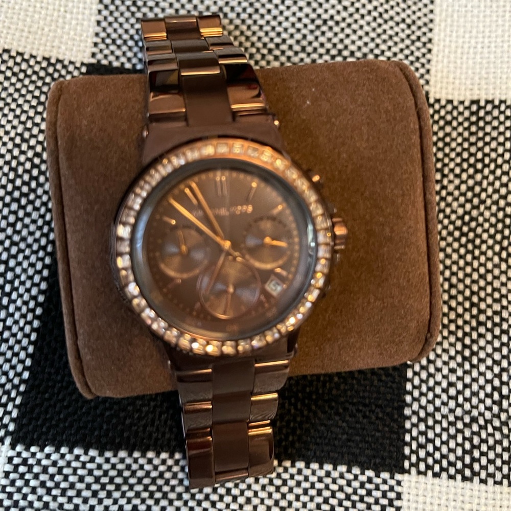 MICHAEL KORS CLASSIC MK5624 BROWN WRIST WOMEN’S WATCH